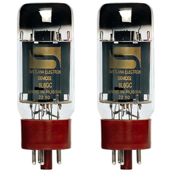 Svetlana 6L6GC Tubes Matched Quartett