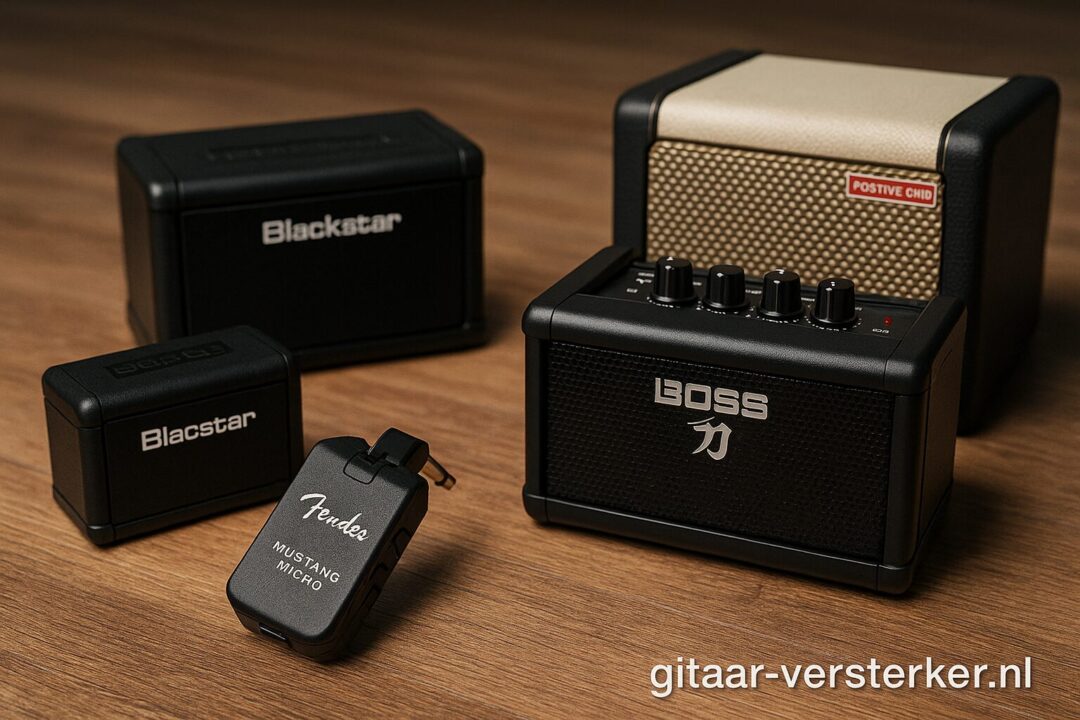 Top 5 compacte gitaarversterkers voor op reis of backstage